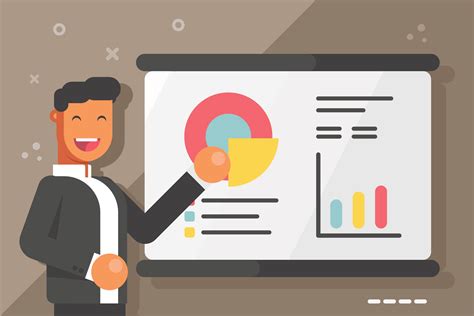 Presenting data .